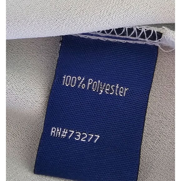 Apt 9 Button-Up Lt Green Blouse W/ V-Neck & Tie Sleeve Detail Sz XL Career Ofc - Picture 8 of 9